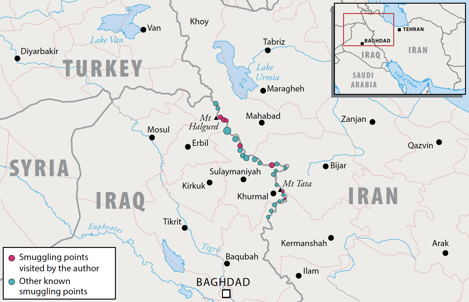 Sanctions and smuggling Iraqi Kurdistan and Iran s border