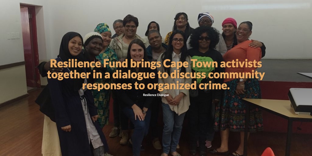 Resilience Dialogue - Cape Town (29.10.2019)