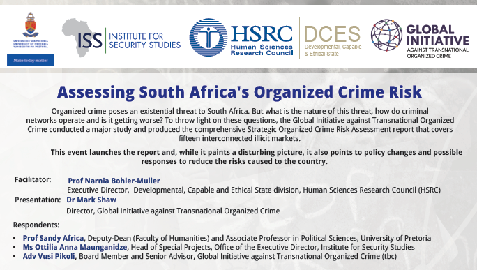 Assessing South Africa's organized crime risk - Vimarsana News