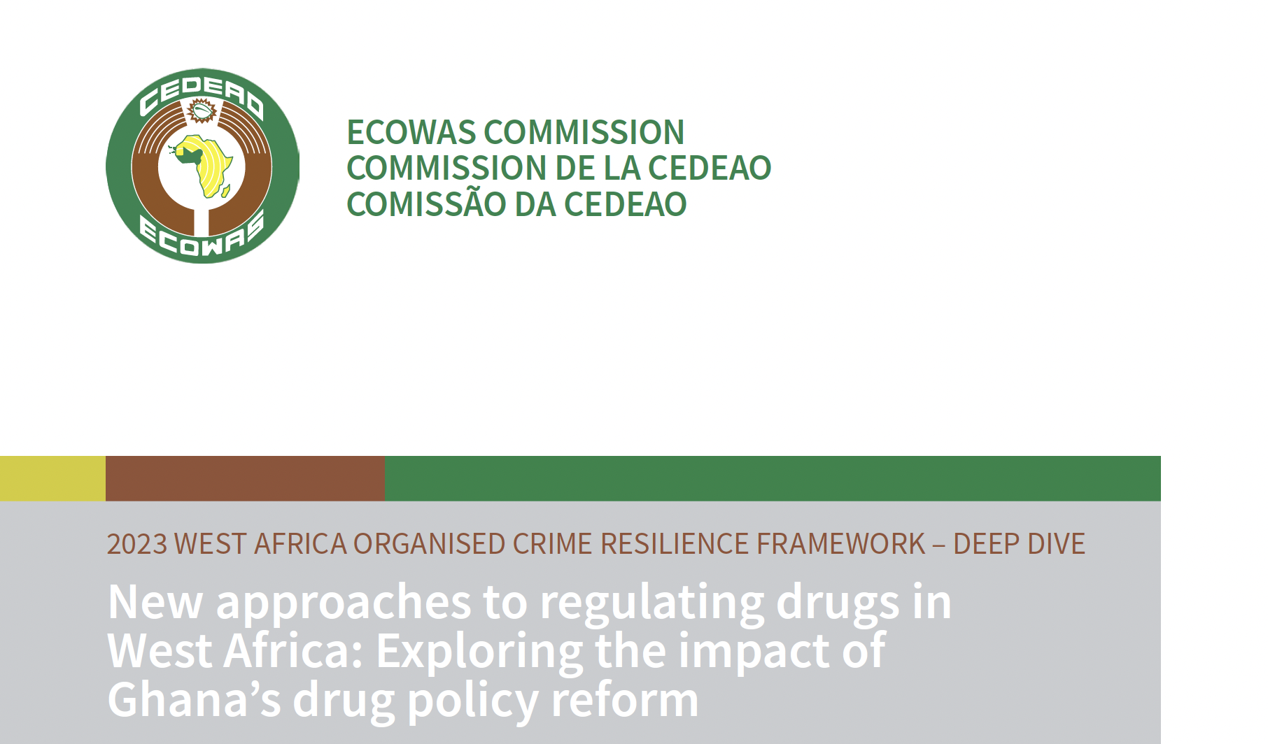 New approaches to regulating drugs in West Africa: Exploring the 