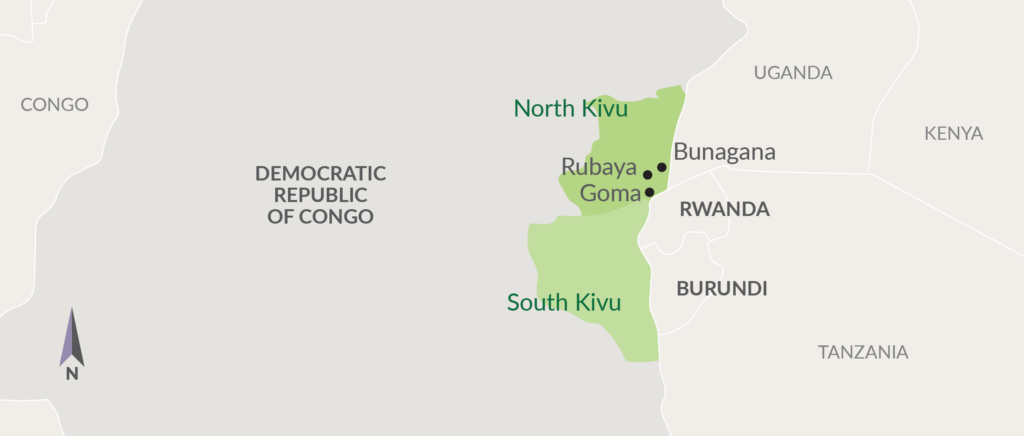 M23 now control strategic economic hubs in eastern DRC, including Bunagana, Rubaya and Goma.  